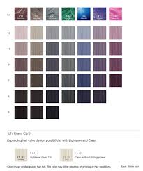 Hair color palette with a wide range of swatches showing color samples arranged on a card in neat rows. Ultist Products Shiseido Professional Shiseido Professional