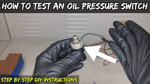 You should find the switch is closed while the engine is at rest. Oil Pressure Sensor Testing With Basic Tools How To Diy Youtube