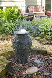 And nowadays, middle class residences will also often employ water features, typically small fountains or ponds with waterfalls into their design. Landscape Ideas Small Space Water Features Aquascape Inc Water Fountains Outdoor Fountains Outdoor Fountains Backyard