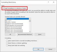 Adobe acrobat dc if you want to make the most of pdfs, adobe acrobat dc is unquestionably the best tool for the job. How To Restrict Style Changes In Microsoft Word