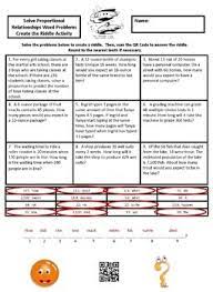 Word problem on unit rates associated with ratios of whole numbers: Is Proportional A Word