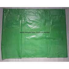Cara menghilangkan noda dari kertas. Kertas Minyak Hijau 20 Lembar 75 X 95 Cm Shopee Indonesia