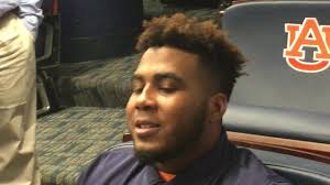 Auburn LB Darrell Williams after the first preseason scrimmage