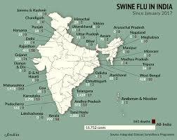 India This Map Shows How Severe Indias Swine Flu Outbreak