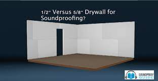 Long edges of the panels are tapered, allowing joints to be reinforced and concealed with a joint compound system. 5 8 Vs 1 2 Drywall Best Soundproofing Sheetrock Wallboard Soundproof Guide