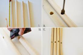 Diy wrapping paper coat rack. Diy Clothing Rack A Beautiful Mess