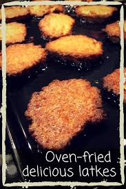 Easy Potato Latkes Oven Fried Method Family Friends Food Recipe Food Fries In The Oven Potato Latkes