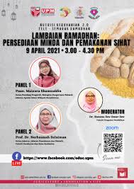 Ipta (institusi pengajian tinggi awam) di malaysia ditentukan oleh jabatan. Program Nutrisi Kerohanian 2 0 Tele Semarak Ramadhan 1442h Fakulti Pengajian Pendidikan