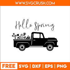 Free Free 211 Flower Truck Svg SVG PNG EPS DXF File