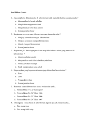 Check spelling or type a new query. Soal Dan Jawaban Manajemen Laboratorium Cara Golden