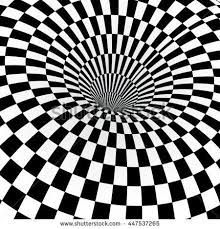 Black And White Creative Illusion Drawings Black White Chess Board Hole Optic Illusion Vector Illustration Optical Illusion Drawing Illusion Drawings Optical Illusions Art