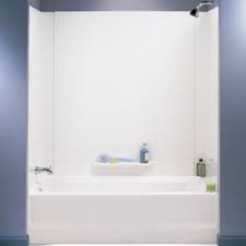 Upgrade to one of these for free: Swanstone Gn 58 010 White 58 3 Piece Tub Wall Kit Veritek