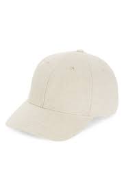 Cotton Linen Baseball Cap Nordstrom
