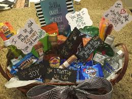 Happy 25th Anniversary Gift Basket For The Hubby Happy 25th Anniversary Homemade Anniversary Gifts 25th Anniversary Gift