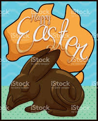 Promo Design For Australian Easter With Chocolate Bilby Easter Easter Celebration Happy Easter