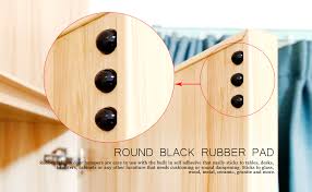 A mixed bag containing bumpers in small, medium, and large sizes is what you should reach for door bumpers can be made of felt, polyurethane, plastic, silicone, polymer, or rubber. Pack Of 100 Adhesive Bumper Pads For Drawers Cutting Boards Glass Tops Small And Kitchen Furniture Picture Frames Sound Dampening Transparent Rubber Feet For Cabinet Doors Black