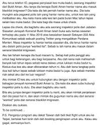 Semakan senarai hitam imigresen atau pasport sebelum membuat perancangan untuk ke luar negara harus dilakukan bagi mengelakkan sebarang masalah sekatan di lapangan terbang kerana pasport anda tidak sah. Fahmi Reza On Twitter Aku Baru Tahu Nama Aku Dalam Senarai Blacklist Imigresen Disekat Dari Ke Luar Negara Sekatan Datang Dari Bukit Aman Baca Selanjutnya Https T Co Fng2y7zfyv