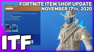 The new patch for today, november 18, is rolling out across pc, ps4, ps5, xbox one, xbox series x, nintendo switch, and. Fortnite Item Shop New Deadfire Style New Shop November 17th 2020 Fortnite Battle Royale Youtube