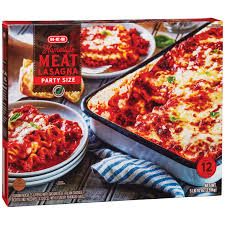 You can attend the party because all the recipes are make ahead and you will be drinking with your guest instead of cooking. H E B Select Ingredients Homestyle Meat Lasagna Party Size Shop Entrees Sides At H E B