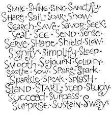 Zenspirations Gallery Meaningful Messages Lettering Words Creative Lettering
