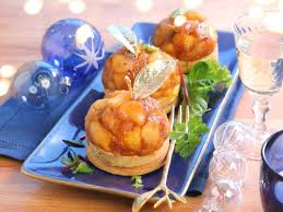 Petites Tatins De Foie Gras Aux Pommes Foie Gras Aux Pommes Entree Gastronomique Recettes De Cuisine