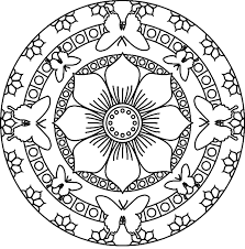 Mandala Coloring Pages Easy Free Mandala Coloring Pages Abstract Coloring Pages Mandala Coloring