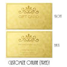 Free printable gift certificate templates you can edit online and print. Pin On Gift Cards