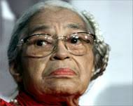 Rosa how she sat there, the time right inside a place so wrong it was ready. Us Rights Activist Rosa Parks Dies News News Al Jazeera