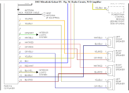 4 wire mitsubishi alternator wiring wiring diagram general. I Need The Wiring Diagram For A Cd Player On A 02 Mitsubishi Galant I Dont Know What The Difference In The Colors Is