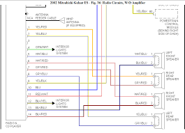 In this article we consider the ninth generation mitsubishi galant 380 produced from 2004 to 2012. I Need The Wiring Diagram For A Cd Player On A 02 Mitsubishi Galant I Dont Know What The Difference In The Colors Is