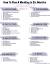 Template Wedding Schedule