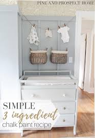 Easy Homemade Chalk Paint Recipe Pine And Prospect Home Homemade Chalk Paint Chalk Paint Recipe Homemade Chalk