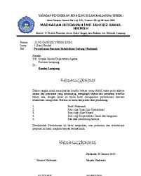Karena anak yang sholeh/hah adalah anak yang mampu menjadi qurrotul 'ain (penyejuk pandangan bagi orangtuanya). Proposal Rehab Ruang Kantor Sekolah Gambaran