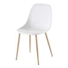 Solange der stuhl eines jungen babys weich ist und ohne große anstrengungen herauskommt, ist alles in ordnung. Moderner Weisser Stuhl Fibule Maisons Du Monde