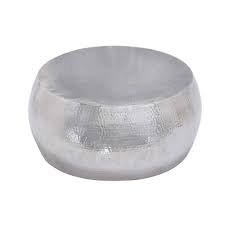 Silver drum nordic side table creative home decoration modern minimalist living room sofa corner mobile small table. Metal Drum Coffee Table Target