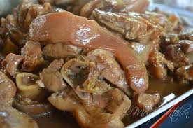 Simple Paksiw Na Pata Mely S Kitchen Paksiw Na Pata Filipino Pork Recipes Pork Feet Recipe