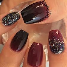 Black And Red Coffin Nails Stephanie Loesch Stephsnails Instagram Photos And Videos Acrylic Nails Coffin Short Nails Solar Nails