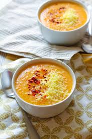 Blender Roasted Potato Soup Zen Spice Recipe Blender Soup Soup Recipes Pureed Food Recipes