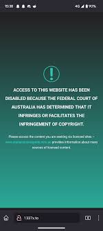 1337x gone in australia : rPiracy