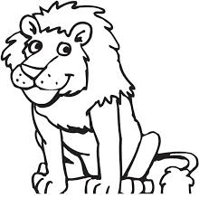 Make a fun coloring book out of family photos wi. Lion Free Print And Color Online