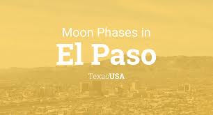 Winds ssw at 5 to 10 mph. Moon Phases 2021 Lunar Calendar For El Paso Texas Usa