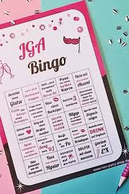 Jga Bingo Spielvorlage Junggesellinnenabschied Junggesellinnenabschied Ideen Jga