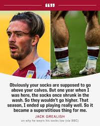 Yes people, what is going on! Espn Uk The Story Behind Jack Grealish S Small Socks Facebook