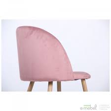 Стул обеденный Sherry beech/pink velvet 545871