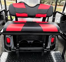 Golf Cart Seat Cover Styles Fabrics Custom And Do It Yourself Golf Cart Seat Covers Custom Golf Carts Custom Golf