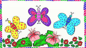 Find out how to draw butterfly drawings for kids. Simple Butterfly Drawings Kids