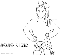 Jojo siwa threw herself a jojo siwa themed birthday party and it's a total mood. Jojo Siwa Coloring Pages Jojo Siwa Coloring Pages Line Art Drawing Autumnarendelle Free Albanysinsanity Com Coloring Pages For Kids Cute Coloring Pages Love Coloring Pages