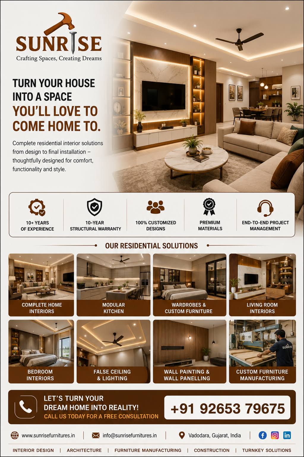 Residential Interior Designer in Vadodara product image