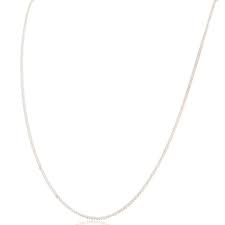 925 sterling silver diamond cut rope chain necklace.925 italy all sizes. New Sterling Silver 22 Inch Fine Curb Chain Necklace Jewellery From William May Jewellers Uk