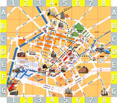 Map Of Manchester City Centre Hotels